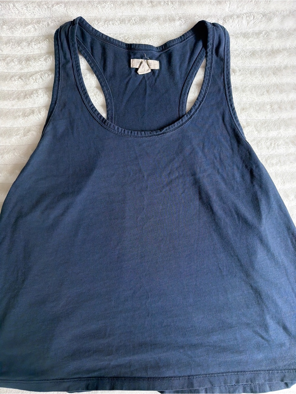 Madewell Navy Flowy Tank Top
